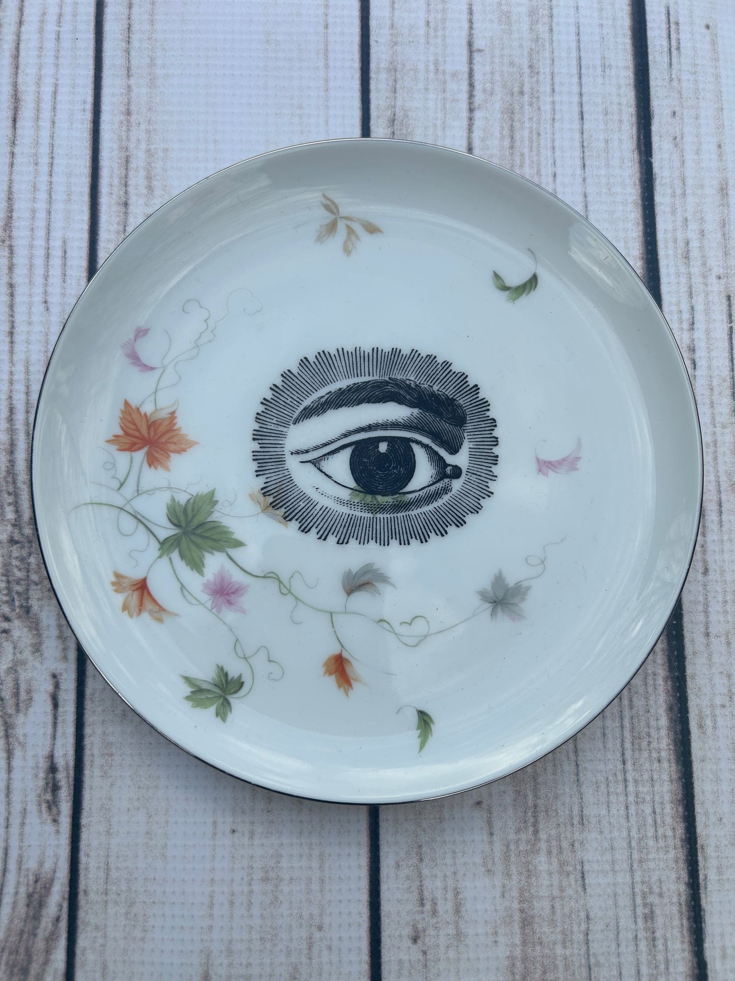 Upcycled China Eye
